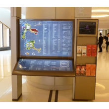 Das Mall, das LED-Verzeichnis-Pylon Signage des Edelstahl-LED steht